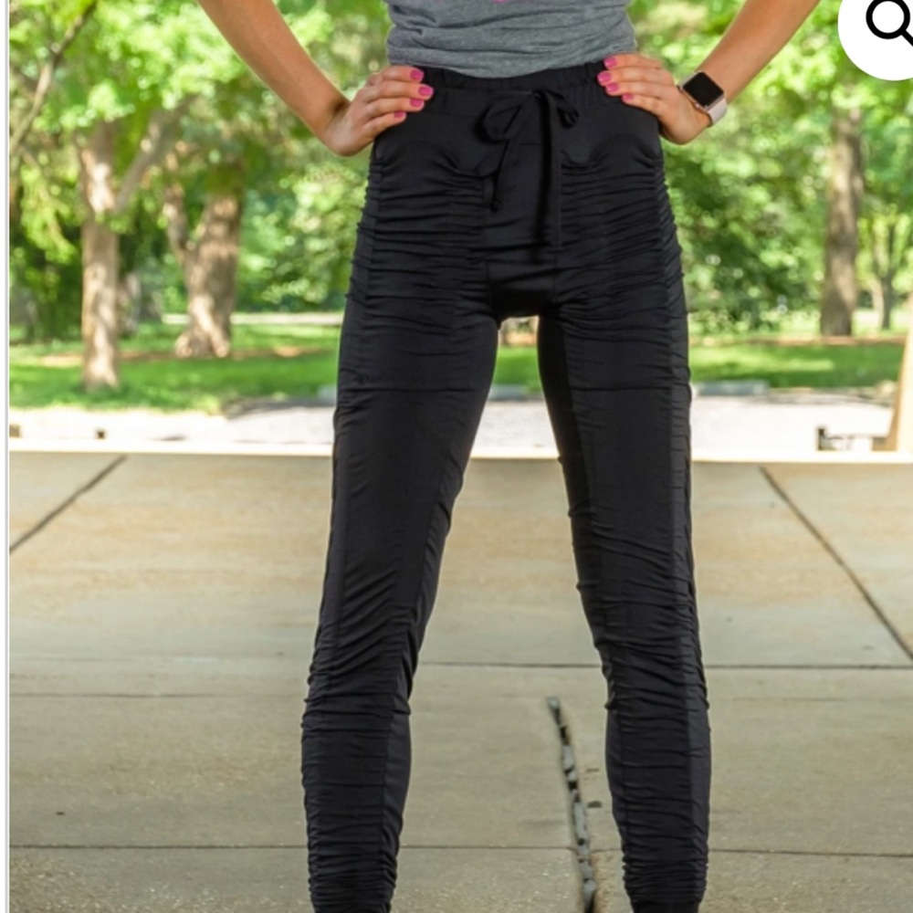 Elegant Black Women's Joggers